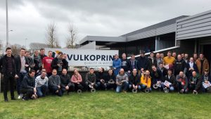 Rollercoasterfriends op bezoek bij achtbaanwielenproducent Vulkoprin